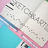 Скетчбук S&A ZEFIR 179х250 80л БЕЖ 100г книж.перепл.мягк.мятный 1-507/06
