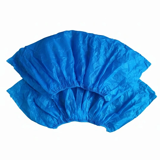 Бахилы п/э Комфорт, син,текстур,8гр, 50пар/уп