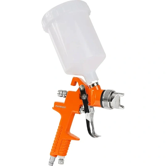 Краскопульт пневматический PATRIOT HVLP 1,4A, 1.4мм, в/б, 0.6л (830901017)