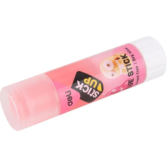 Клей-карандаш школьный 21г Deli детский прозрачн., в ассортименте EA20900