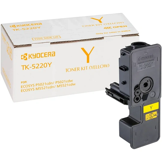 Тонер-картридж Kyocera TK-5220Y жел. для ECOSYS M5521