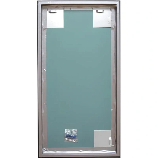 Зеркало МИР_в раме ПЛС 340х30х640 / 300х600 (365007702) черный