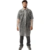 Халат н/с процед, рук.рез, на липч, XL, дл.110см, пл 25, белый, 10шт/уп