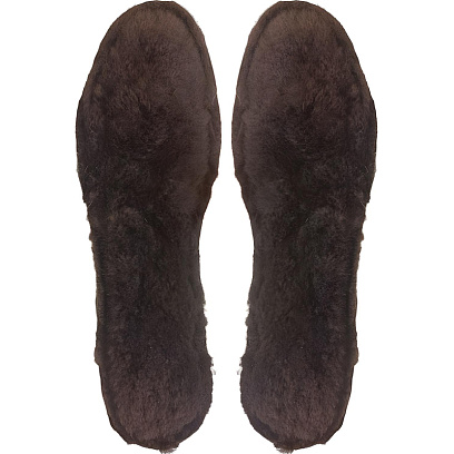 Стельки вкладные р.42, натуральный мех