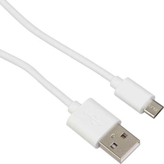 Кабель 2,4A, 1м, USB - Micro-USB, TPE, белый BT-JCBL-004/U152