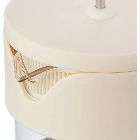 Френч-пресс 600 мл. Ареналь ПП, боросиликатное стекло, нерж сталь