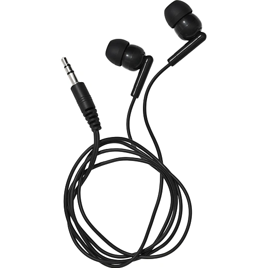 Наушники одноразовые Kromix 23252X, черный (100шт/уп)