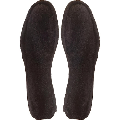 Стельки вкладные р.43, шерстяной мех