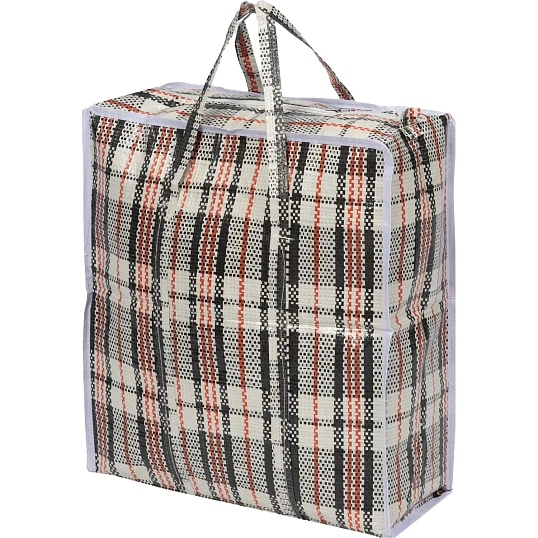 Сумка хозяйственная 35x40x15 Клетка микс 945-109