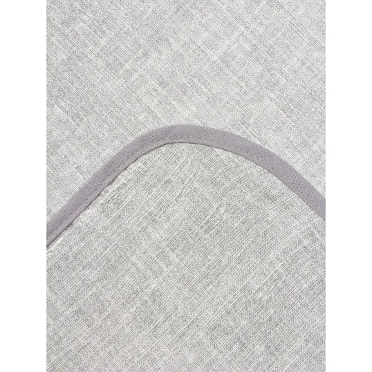 Фартук кухонный 70х60см, рогожка, 160г/м2, Рант серый