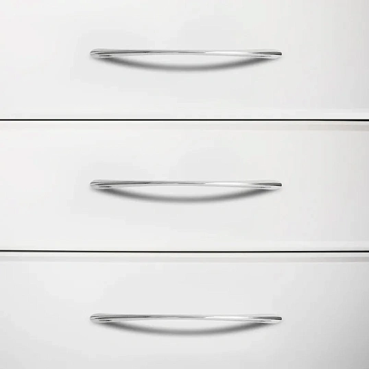 Ручка УЗК_скоба меб. StahlBuro A204-128 (16640) компл-2шт  CP хром