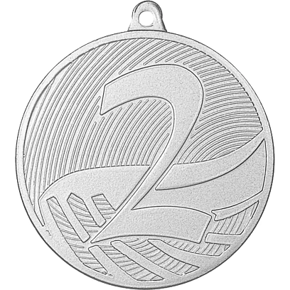 Медаль MZP1292 SM 2место (D-50мм, s-2 мм), 367864
