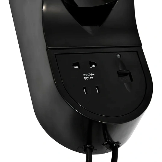 Фен Puff-1600BlВ, черный, 1,6 кВт