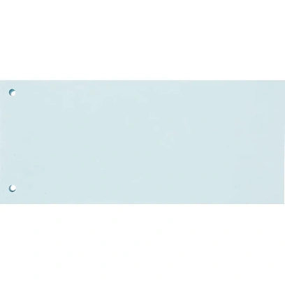 Разделитель листов разделительные полоски Комус, голубые, 100 шт./уп.