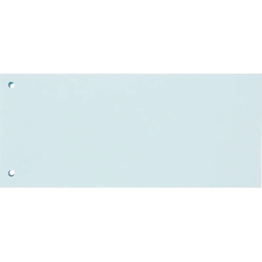 Разделитель листов разделительные полоски Комус, голубые, 100 шт./уп.