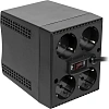Стабилизатор напряжения Powercom TCA-2000 1000Вт 2000ВА черный