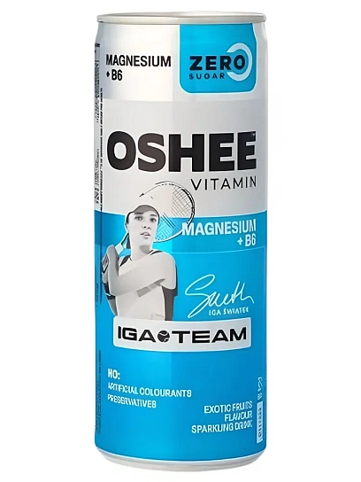 Напиток витаминизированный Oshee Vitamin Energy Magnesium+B6 Zero ж/б 0,25л