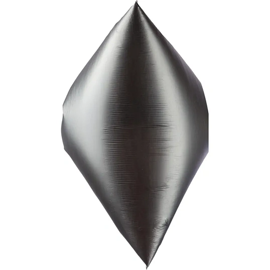 Мешки для мусора ПНД 35л 12мкм 20шт/рул черные 53x58см Luscan с завязками