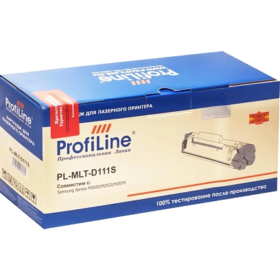 Картридж лазерный Profiline MLT-D111S чер. для Samsung SL-M2020/2070