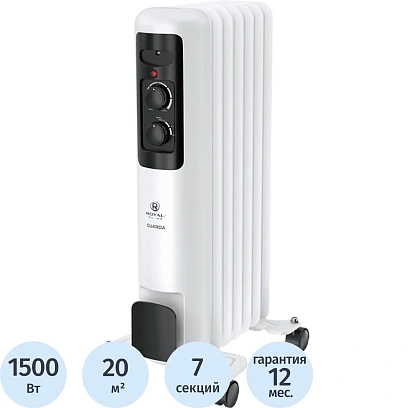 Радиатор масляный ROYAL CLIMA ROR-GU7-1500M