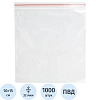 Пакет с замком (Zip Lock) 10x15 см., 32 мкм, 1000 шт/уп эконом