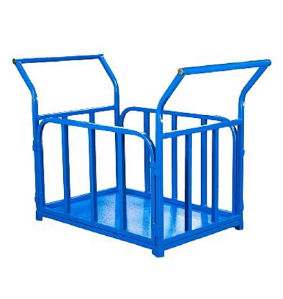 Тележка платформенная TOR ТП-Б (600х900) с бортами и двумя ручками 1051798