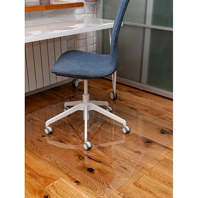 Коврик напольный BSL_Echair прозрачный, гладкий, ПЭТ  1000х1200х0,7мм