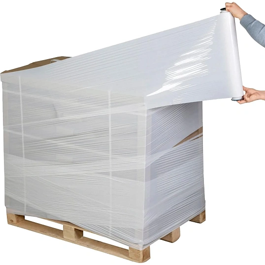 Стрейч-пленка втор.сыр для ручн.уп 20мкм 50см 217м 2кг нетто белая(6 шт/уп)