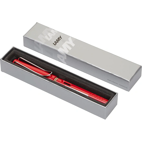 Ручка перьевая LAMY 016 safari, Красный, F, 4000181