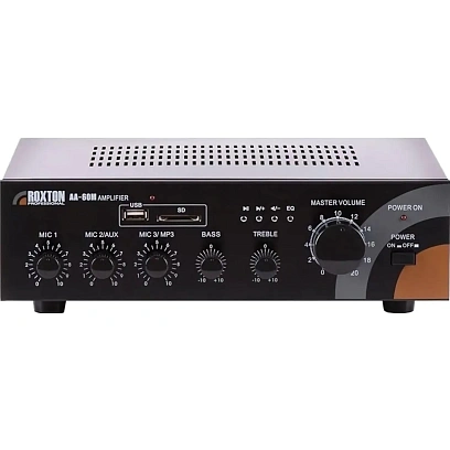 Усилитель Roxton AA-60M, трансляционный, 60Вт