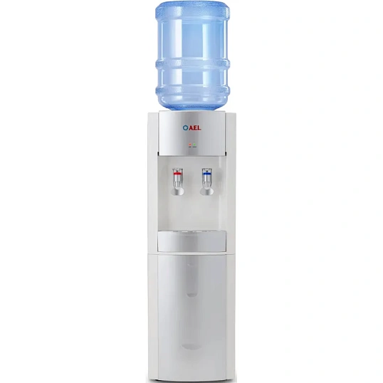 Кулер для воды AEL LD-AEL-28 white/silver напольный электронное охлаждение