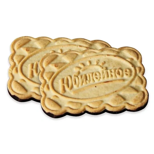 Печенье Юбилейное витаминизированное с глазурью, 232гр