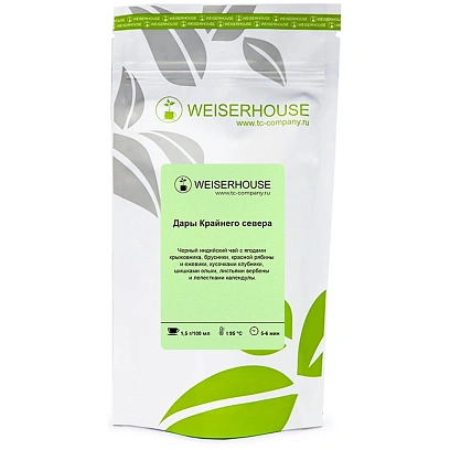 Чай черный Weiserhouse Дары Крайнего севера, 100г