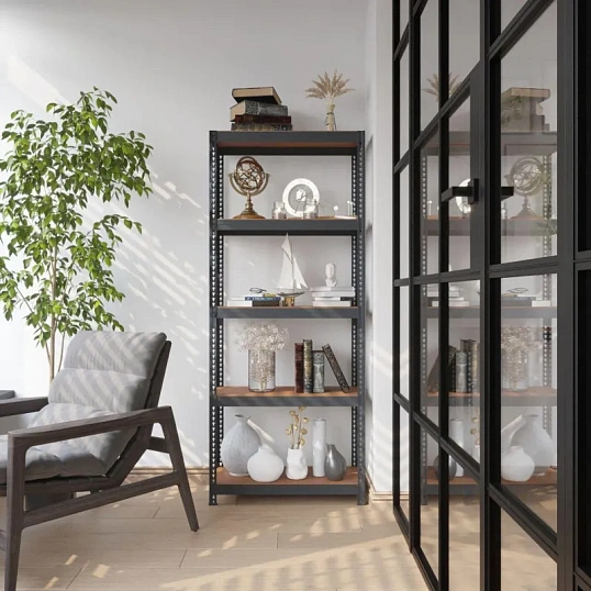 Стеллаж металлический MZ-PROFIL окрашенный 1800х900х400