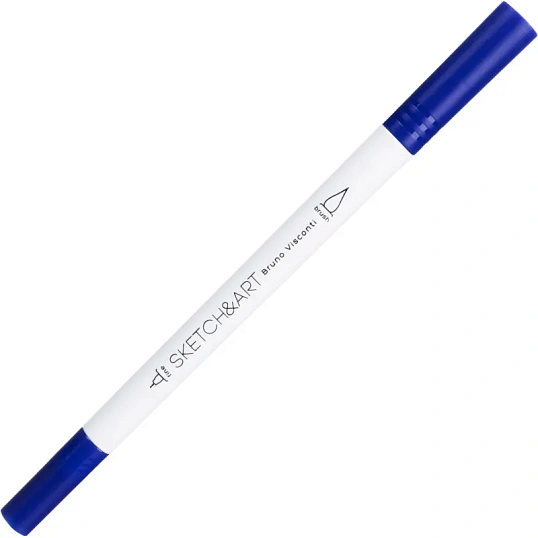 Набор маркеров ДВУС.СКЕТЧ-МАРКЕРЫ(КИСТОЧКА+ЛИНЕР)SKETCH&ART12 ЦВ.,22-0082