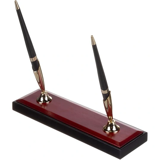 Набор настольный M8G-1A на 8 предметов из МДФ, цвет: красное дерево