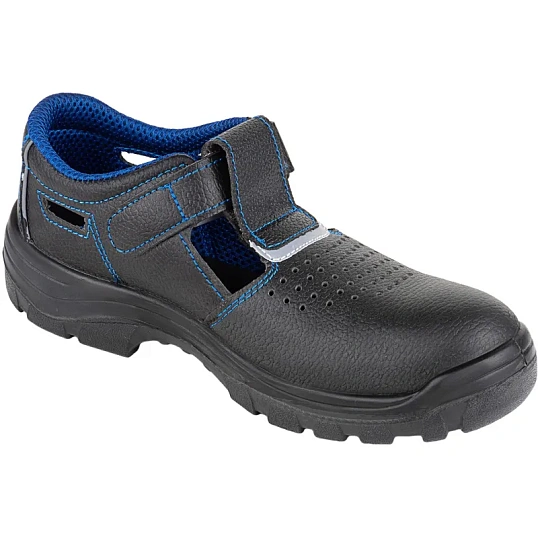 Полуботинки с перфорацией (сандалии) рабочие (мод.21) с мет/поднос (р.43)