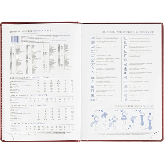 Ежедневник датированный 2026, бордо, А5, 148x218 мм, 352 стр,АТТАСНЕ Agenda