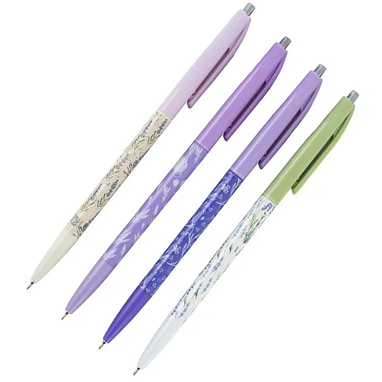 Ручка шариковая автомат. M&G Lavender0,38,масл,син,ассABP861712238GKC