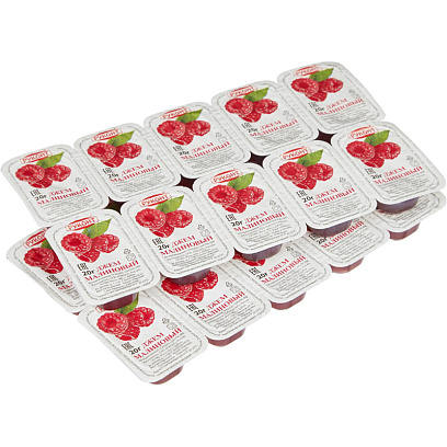 Джем Руконт порц. малина 20г/шт 20 шт/уп