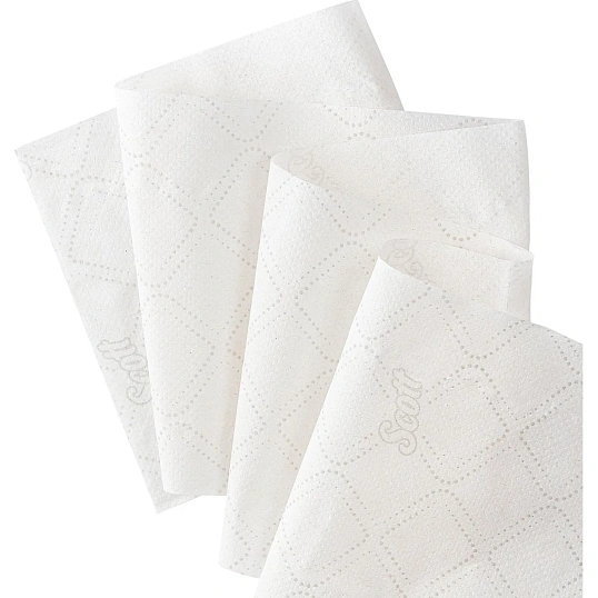 Бумага туалетная д/дисп KK Scott Controll с ЦВ 2сл белая 314м 6 рул/уп_8569