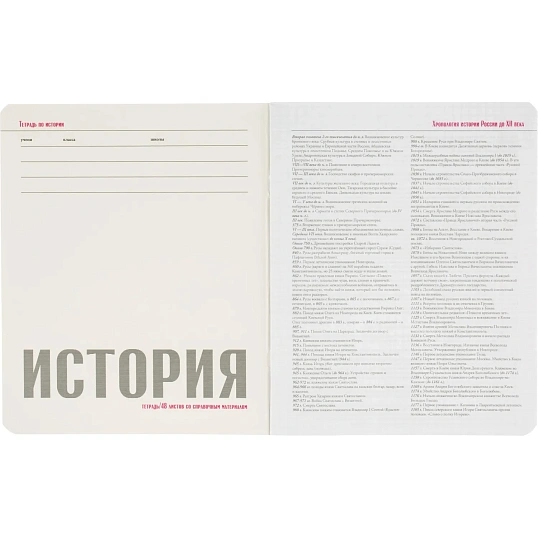 Тетрадь предметная 10 шт/набор, СЕРИЯ MONOCOLOR, 7-48-1401/26