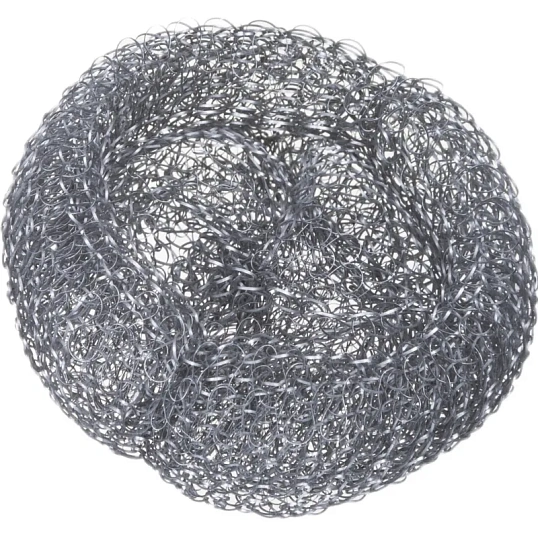 Губка-мочалка спираль Luscan металлические 12г 3 шт/ уп