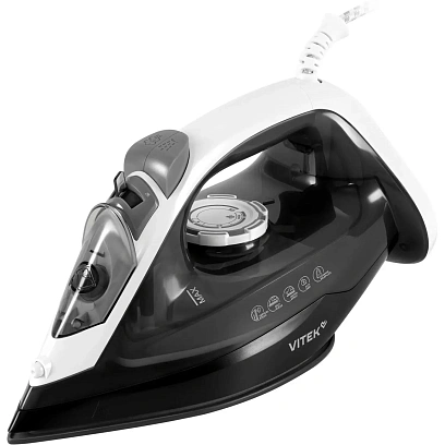 Утюг Vitek VT-IRN1210 2000Вт черно-белый