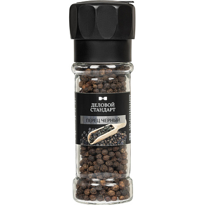 Перец Мельница Деловой стандарт черный горошек, 50г