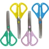 Ножницы детские Kores ABC,120мм,с пластиковыми ручками,тупоконечные,ассорти