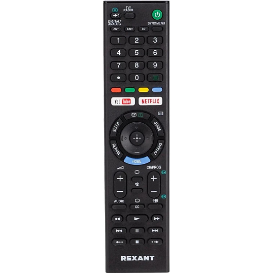 Пульт ДУ REXANT универсальный для телевизора Sony (38-0007)