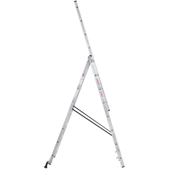 Лестница ал. трёхсекционная Новая Высота NV 1230, 3х8 перекл 1230308