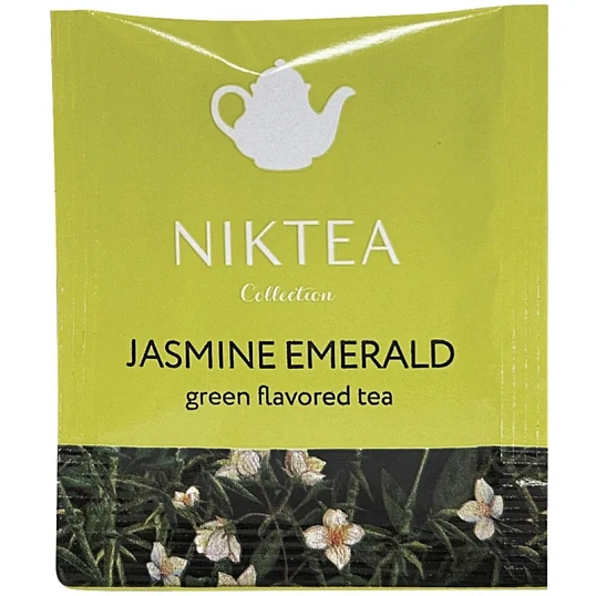 Чай Niktea зеленый Jasmine Emerald, 25пак/уп