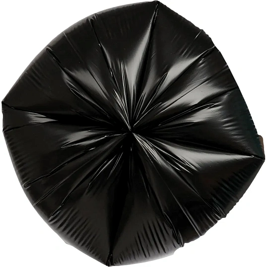 Мешки для мусора ПВД 60л 30мкм 50шт/рул черные 60x90см Amigo